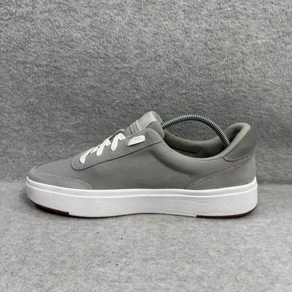 Kizik Shoes Womens Size 9 Grey Step In Comfort Canvas Casual Sneakers - Picture 7 of 10
